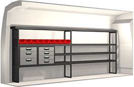 Modul-System Bilinredning till Opel Movano L3H2 2011- 20100286