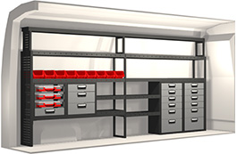Modul-System Bilinredning till Opel Movano L3H2 2011- 20100288