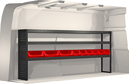 Modul-System Bilinredning till Opel Vivaro L1H1 14- 20100348