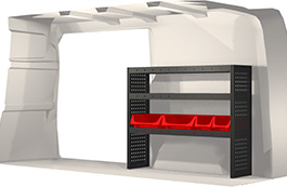 Modul-System Bilinredning till Opel Vivaro L1H1 14- 20100349