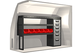 Modul-System Bilinredning till Volkswagen Caddy 20100183