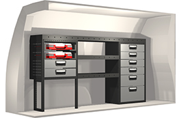 Modul-System Bilinredning till Volkswagen Caddy Maxi 20100182