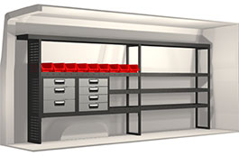 Modul-System Bilinredning till Volkswagen Crafter 3665 9/11/11,5 kubik 20100247