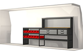 Modul-System Bilinredning till Volkswagen Crafter 4325 14/15/15,5/17 kubik 20100253